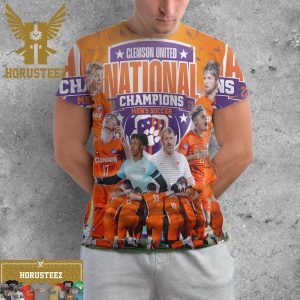 Congrats To Clemson United Clemson Tigers Mens Soccer Are The National Champions 2023 Mens Soccer College Cup All Over Print Shirt