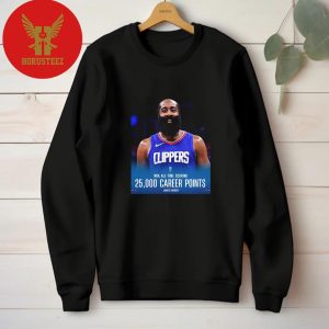 Congrats To James Harden13 For Officially Joining The 25K Club Unisex T-Shirt