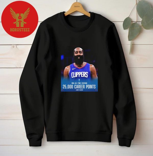 Congrats To James Harden13 For Officially Joining The 25K Club Unisex T-Shirt