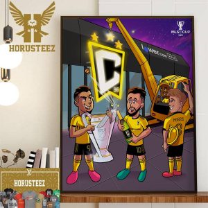 Congrats to Columbus Crew Are 2023 MLS Cup Winners Home Decor Poster Canvas
