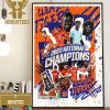 Congrats To Clemson United Clemson Tigers Mens Soccer Are The National Champions 2023 Mens Soccer College Cup Home Decor Poster Canvas