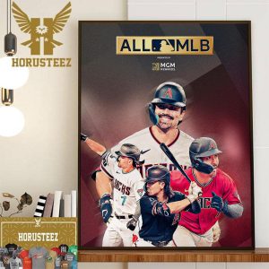 Congratulations To Corbin Carroll Wins All-MLB First Team Honors Home Decor Poster Canvas
