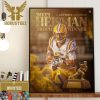 Congratulations To The 2023 Davey OBrien National Quarterback Award Winner Jayden Daniels Of LSU Football Home Decor Poster Canvas