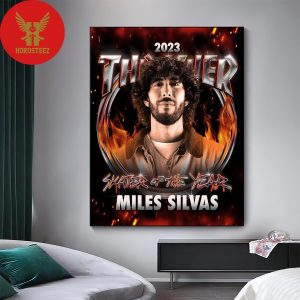 Congratulations To Team Rider Miles Silvas For Winning Skater Of The Year Home Decor Poster Canvas
