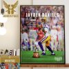 Congratulations To LSU Football QB Jayden Daniels Is The 2023 Heisman Trophy Award Winner Home Decor Poster Canvas