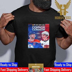 Connor McDavid And Connor Bedard Facing Off For The First Time In NHL Unisex T-Shirt