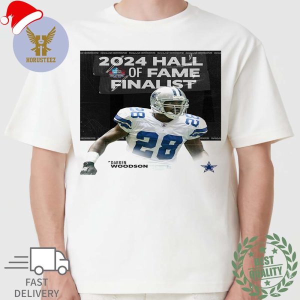 Darren Woodson Of Dallas Cowboys In 2024 Hall Of Fame Finalist Classic T-shirt