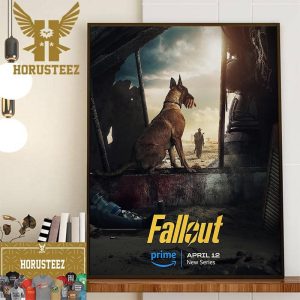 Dogmeat In Fallout Official Poster Home Decor Poster Canvas