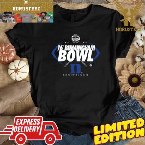Duke Blue Devils 2023 76 Birmingham Bowl Bound Unisex T-Shirt