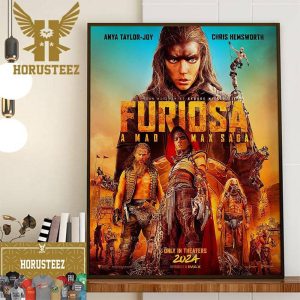 Furiosa A Mad Max Saga Official Poster Home Decor Poster Canvas