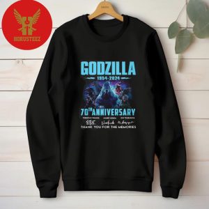 Godzilla 70th Anniversary Thanks For The Memory Unisex T Shirt