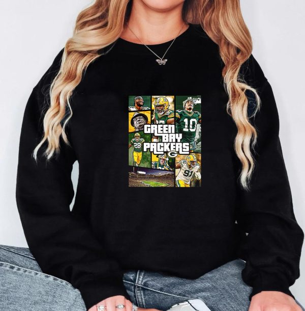 Green Bay Packers x GTA 6 Vice City Unisex T-Shirt