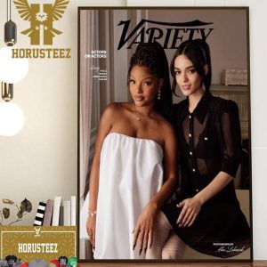 Halle Bailey And Rachel Zegler For Actors On Actors Of Variety Home Decor Poster Canvas