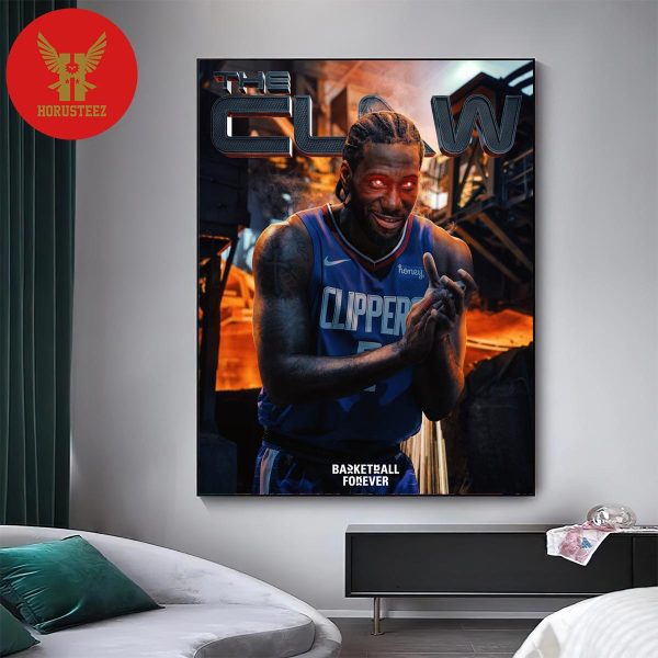 Kawhi Leonard – The Claw Extend The Clippers Win Steak To 9 Games With A Win Over The Mavs Home Decor Poster Canvas