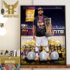 LeBron James The King Displayed Greatness In His Pursuit Of The First-Ever NBA In-Season Tournament Home Decor Poster Canvas