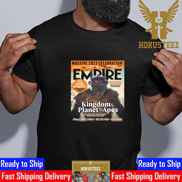 Kingdom Of The Planet Of The Apes on Empire Cover Unisex T-Shirt