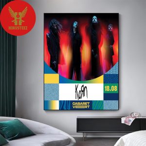 Korn Are Headlining Cabaret Vert This August In France Home Decor Poster Canvas