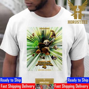 Kung Fu Panda 4 Official First Poster 2024 Jack Black DreamWorks Unisex T-Shirt