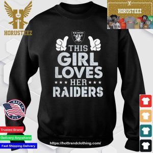 Las Vegas Raiders This Girl Love Her Raiders Unisex T-Shirt