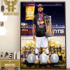 The Displayed Greatness In His Pursuit Of The First-Ever NBA Cup Home Decor Poster Canvas