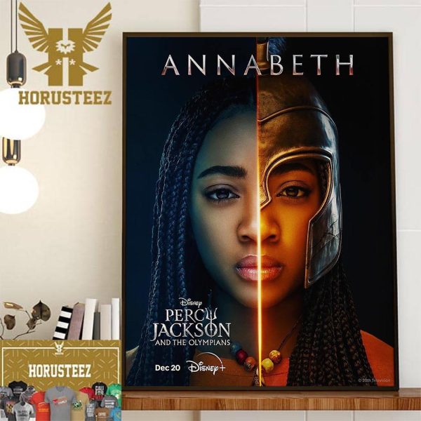 Leah Sava Jeffries As Annabeth Chase In Percy Jackson And The Olympians Of Disney Home Decor Poster Canvas
