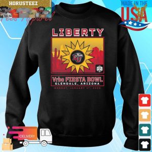 Liberty Flames 2024 Vrbo Fiesta Bowl Glendale Arizona Monday January 1st 2024 Fierce Competitor Unisex T-Shirt