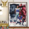 Micah Parsons And Reggie White Are The Only Players In NFL History With 3 Straight Seasons Of 12 Sacks To Start Career Home Decor Poster Canvas