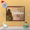 Merry Christmas From Dragon Ball Characters In Santa Clothes Home Decor Poster