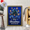 Merry Christmas From The World Champs Texas Rangers MLB Official Poster