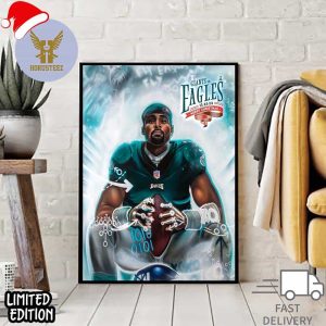 Merry Gameday Philadelphia Eagles Vs New York Giants NFL Official Poster