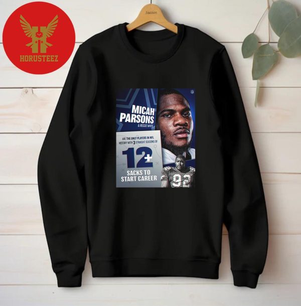 Micah Parsons 11 Putting Himself In The Record Books Next To The Minister of Defense Unisex T-Shirt