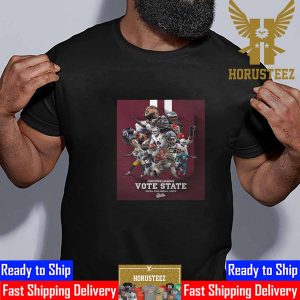 Mississippi State Football The Dawgs To The 2024 Pro Bowl Games Vote Unisex T-Shirt