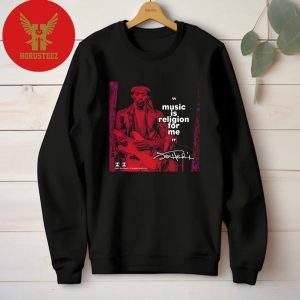 Music Is Religion For Me – Jimi Hendrix Unisex T-Shirt