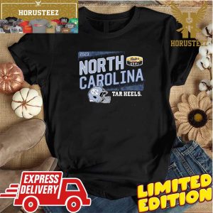 North Carolina Tar Heels 2023 Dukes Mayo Bowl Helmet Unisex T-Shirt