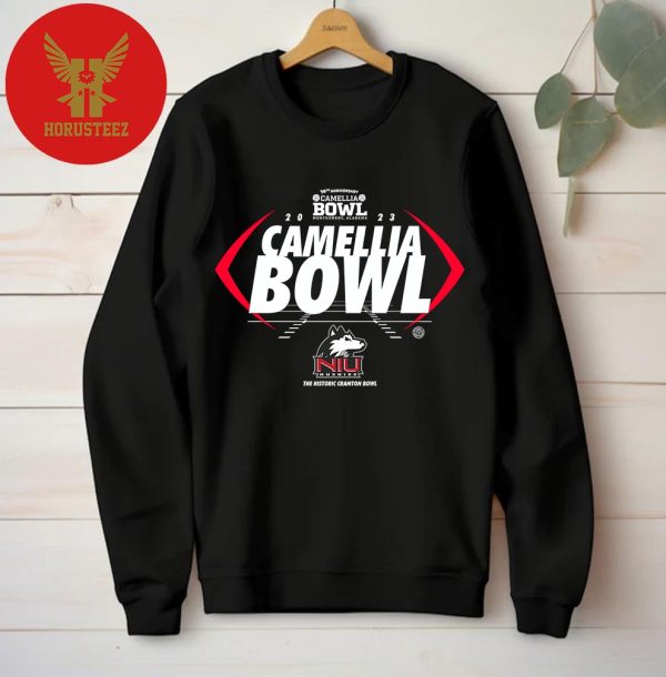 Northern Illinois Huskies 10th Anniversary Camellia Bowl 2023 At Cramton Bowl Stadium Unisex T-Shirt