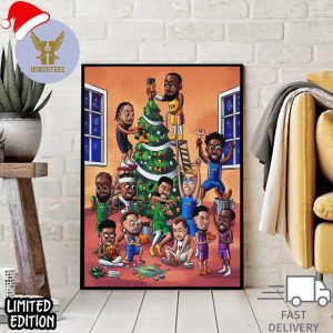 Nothing Better Than A Day Full Of Christmas Hoops NBA Official Poster