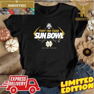 Notre Dame Football 2023 Tony The Tiger Sun Bowl Bound Unisex T-Shirt