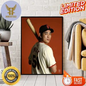Number 51 Jung Hoo Lee New Player Of MLB San Francisco Giants Home Decor Poster
