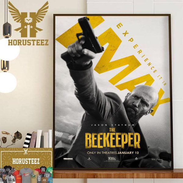 Official IMAX Poster The Beekeeper Of David Ayer With Starring Jason Statham Home Decor Poster Canvas