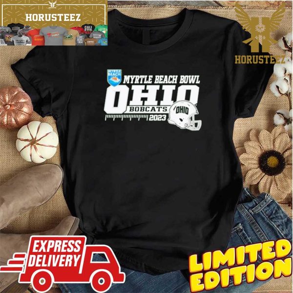 Official Ohio Bobcats Myrtle Beach Bowl 2023 Unisex T-Shirt - Horusteez