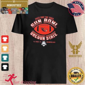Official Oregon State Beavers 2023 Tony The Tiger Sun Bowl Unisex T-Shirt