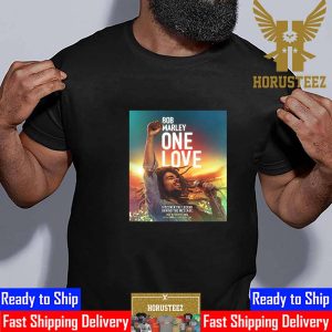 Official Poster For Bob Marley One Love Discover The Legend Behind The Message Unisex T-Shirt