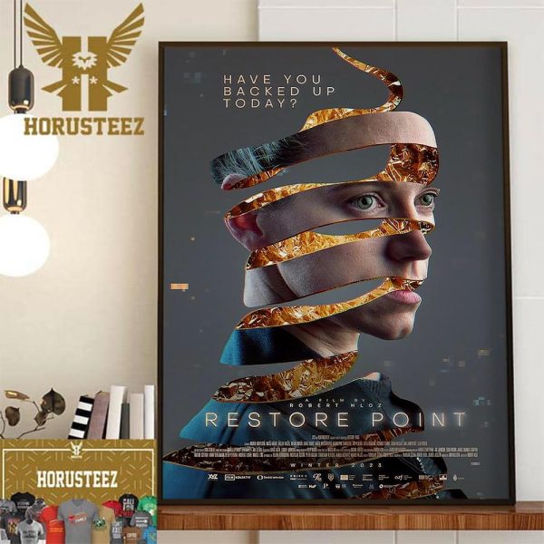 Official Poster For Restore Point Have You Backed Up Today Home Decor Poster Canvas