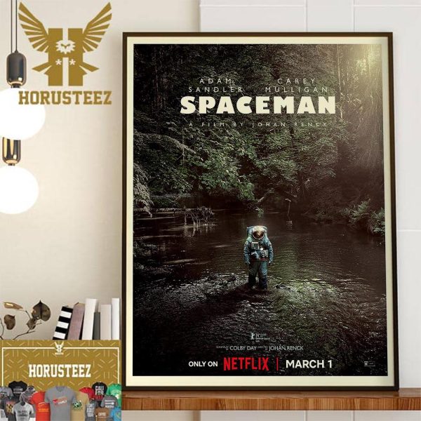 Official Poster For Spaceman Home Decor Poster Canvas