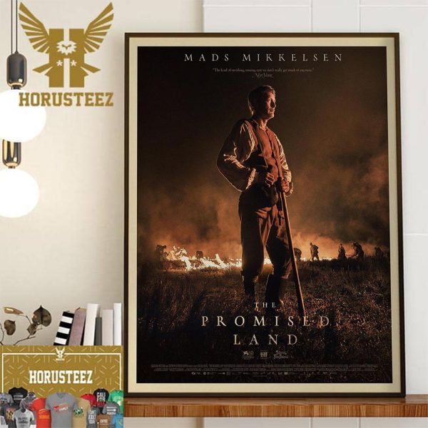 Official Poster For The Promised Land With Starring Mads Mikkelsen Home Decor Poster Canvas