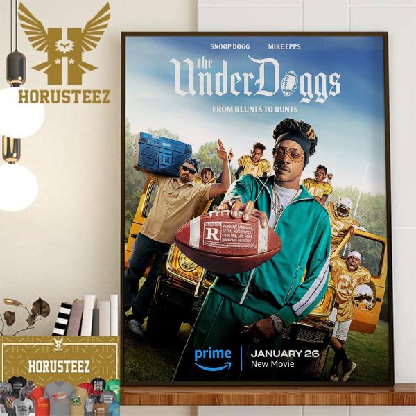 Official Poster For The Underdoggs With Starring Snoop Dogg and Mike Epps Home Decor Poster Canvas