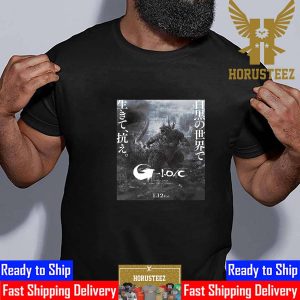 Official Poster Godzilla Minus One Black And White Theatrical Version Announced Unisex T-Shirt