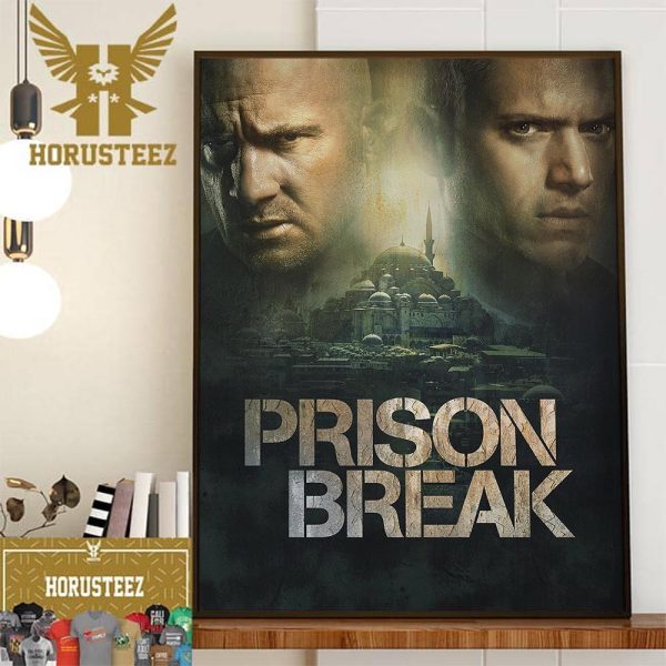 Official Poster Prison Break 2024 Home Decor Poster Canvas