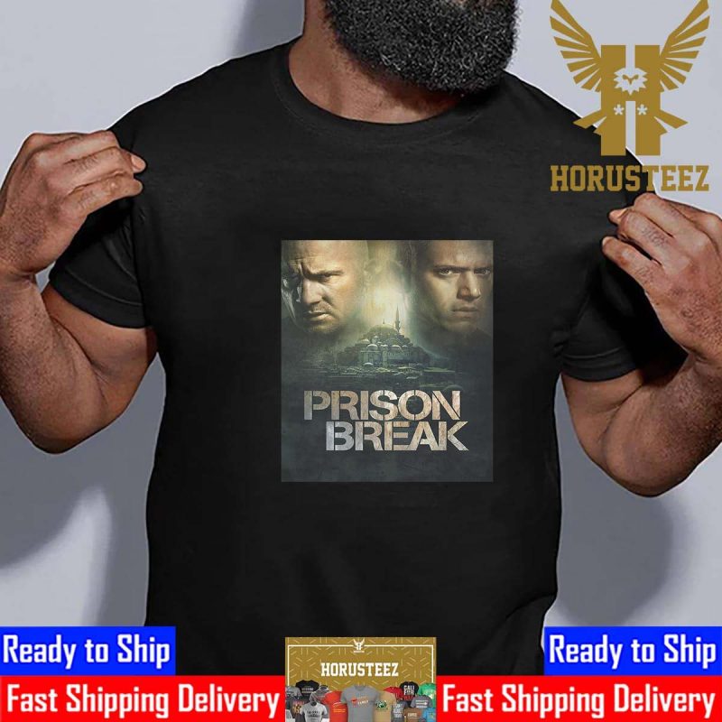 Official Poster Prison Break 2024 Unisex T Shirt Horusteez   Official Poster Prison Break 2024 Unisex T Shirt 42664647 800x800 