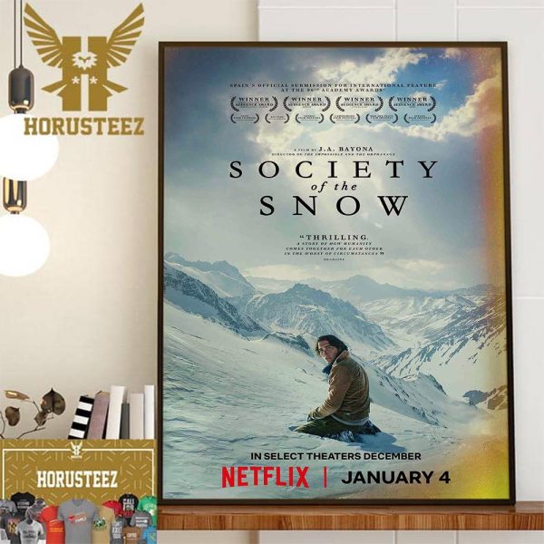 Official Poster Society Of The Snow Home Decor Poster Canvas